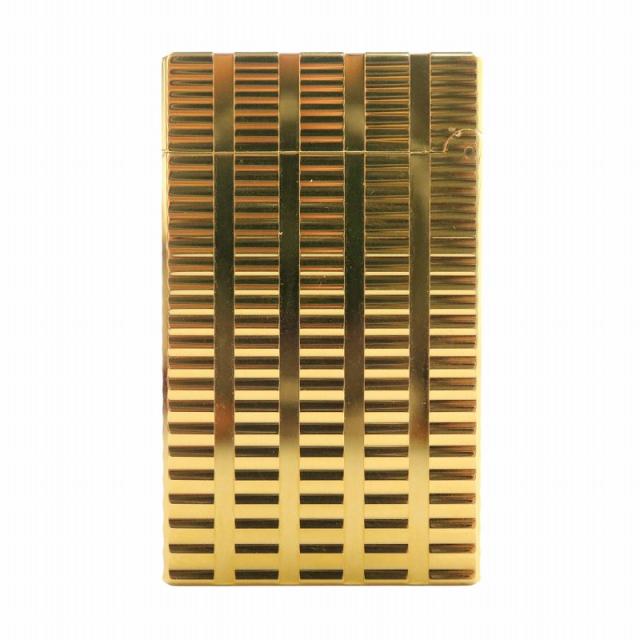 エステーデュポン ギャッツビー 4211 ガスライター ローラー ゴールドカラー 中古】エステーデュポン S.T.DUPONT GATSBY ギャッツビー 4211