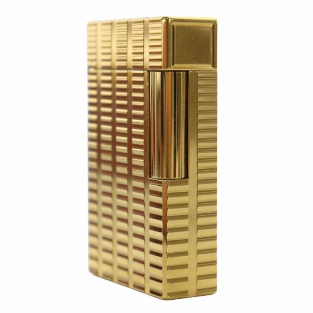 エステーデュポン ギャッツビー 4211 ガスライター ローラー ゴールドカラー 中古】エステーデュポン S.T.DUPONT GATSBY ギャッツビー 4211