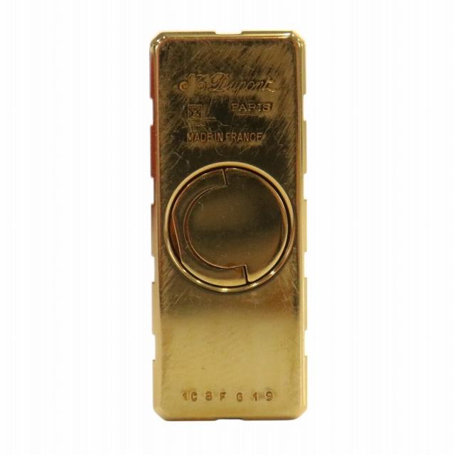 エステーデュポン ギャッツビー 4211 ガスライター ローラー ゴールドカラー 中古】エステーデュポン S.T.DUPONT GATSBY ギャッツビー 4211