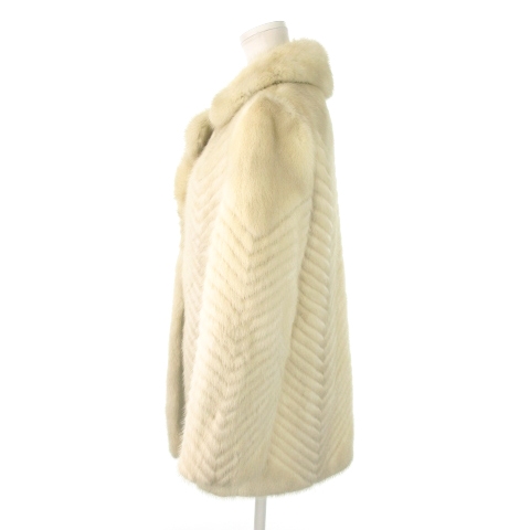 中古】ムーンバット MOONBAT Fur ファーコート サファイアミンク 毛皮