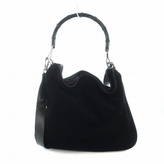 中古】グッチ GUCCI バンブー ハンドバッグ ショルダー 2WAY トート