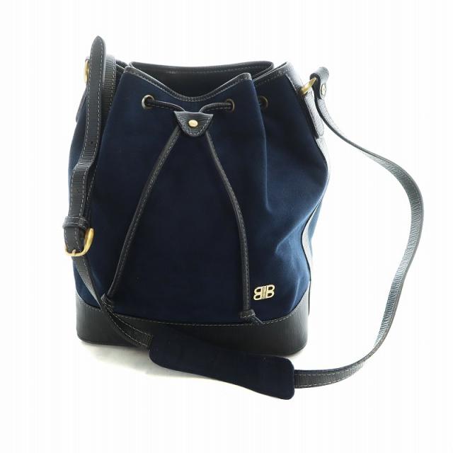 中古】バレンシアガ BALENCIAGA ショルダーバッグ 斜め掛け 巾着型
