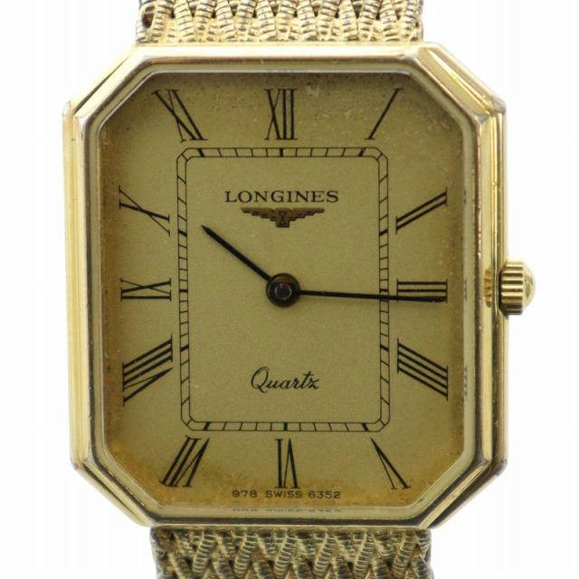 ロンジン　オクタゴン　ジャンク品 中古】ロンジン LONGINES クオン quantx オクタゴン ジャンク品 腕時計