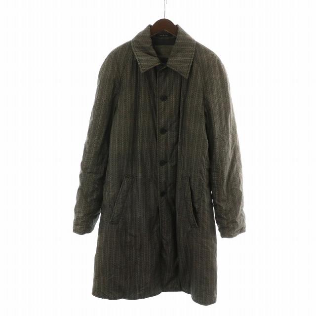 ARMANI アルマーニ　コレツォーニ　ベルテッド　コート　ウール　ブラウン ARMANI アルマーニ コレツォーニ ベルテッド コート ウール ブラウン