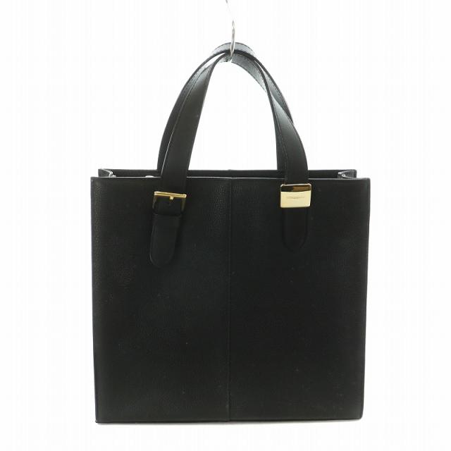 バーバリー Burberry 黒 ハンドバッグ 本革 本物 バーバリー BURBERRY