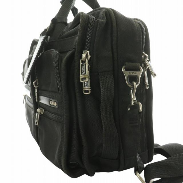 【美品】tumi トゥミ 26180D4 3way ビジネスバッグ リュック 黒 人気モデル】TUMI 26180D4 トゥミ 3wayビジネスリュック 訳あり 中古