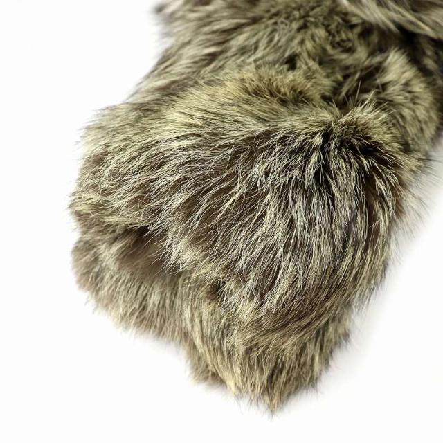 サガフォックス 金サガ シルバーフォックスファーコート 毛皮 ハーフ丈