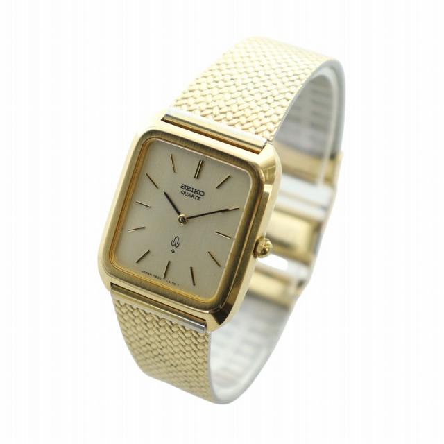中古】セイコー SEIKO 腕時計 ウォッチ クォーツ スクエア ロゴ  
