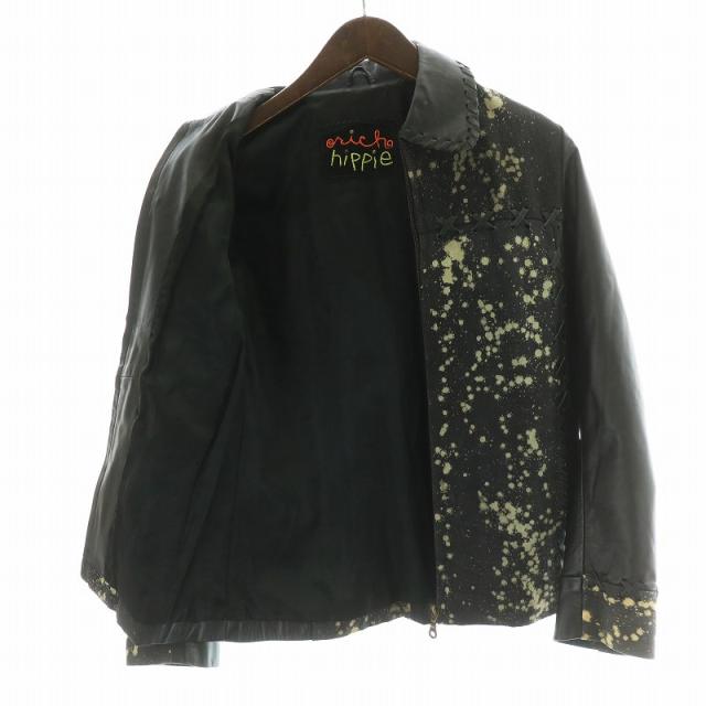 rich hippie パッチワークレザージャケット rich hippie パッチワークレザージャケット