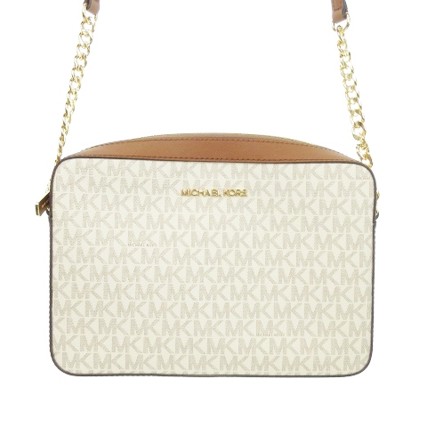 MICHAELKORS マイケルコース バケット シグネチャ柄 ホワイト 可愛い 