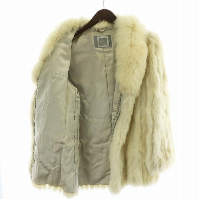 中古】サガフォックス 銀サガ ファーコート 毛皮コート