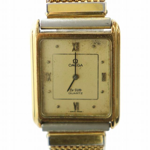 ジャンク品OMEGA オメガ デビル オメガデビルメンズ腕時計【クォーツ式