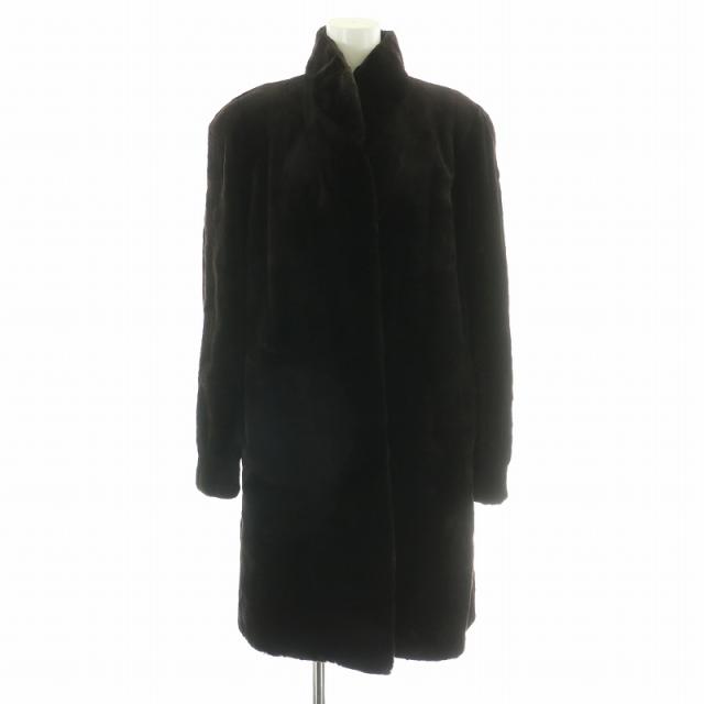 SAGA MINK】ミンクコート ロング SAGA MINK サガミンク 金サガ