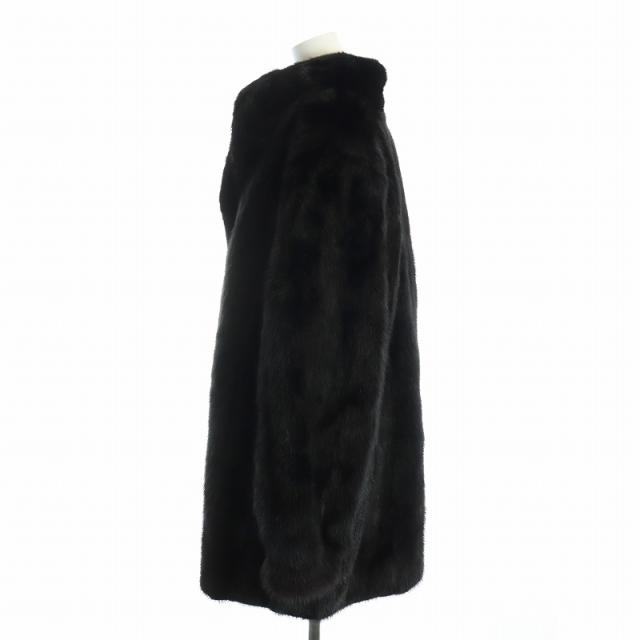 中古】サガミンク SAGA MINK 銀サガ 毛皮コート ミンクファー 長袖