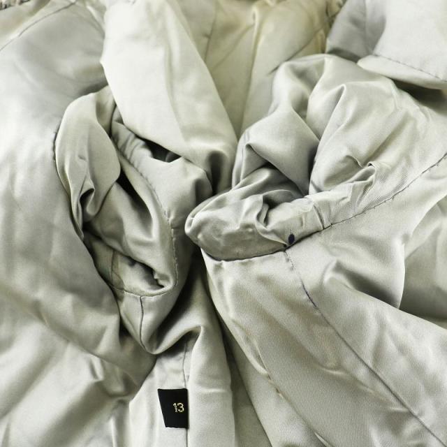 中古】ノーブランド ファーコート 毛皮コート サファイアミンク ハーフ