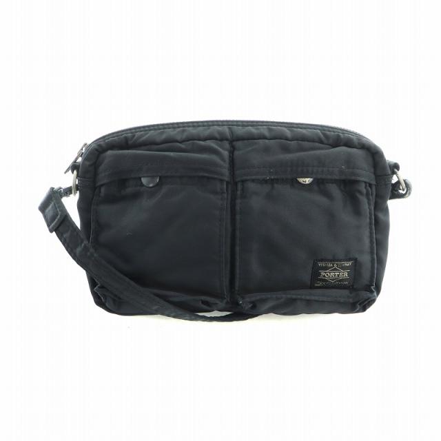 【未使用級】PORTER ボディバッグ タンカー ブラック 黒 ナイロン 旧型 中古】ポーター PORTER 吉田カバン タンカー TANKER ウエスト