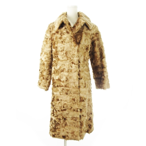 中古】岐阜毛被 GIFU MOUHI ファーコート ミンク 毛皮 ハーフ