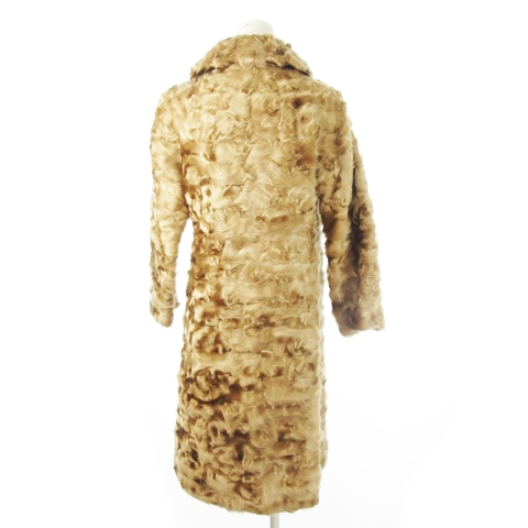 中古】バロン BaRon ミンクファー コート ショールカラー ミドル丈