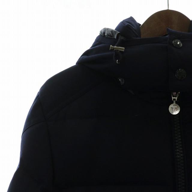 【中古】モンクレール MONCLER MONTGENEVRE ダウンジャケット アウター ウール 1 M 紺 420914033805 54272 中古】モンクレール MONCLER MONTGENEVRE ダウンジャケット アウター