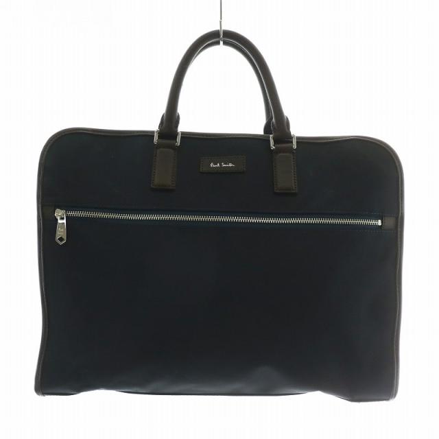 BRIEF ファッション Paul Smith 黒 レザービジネスバッグ