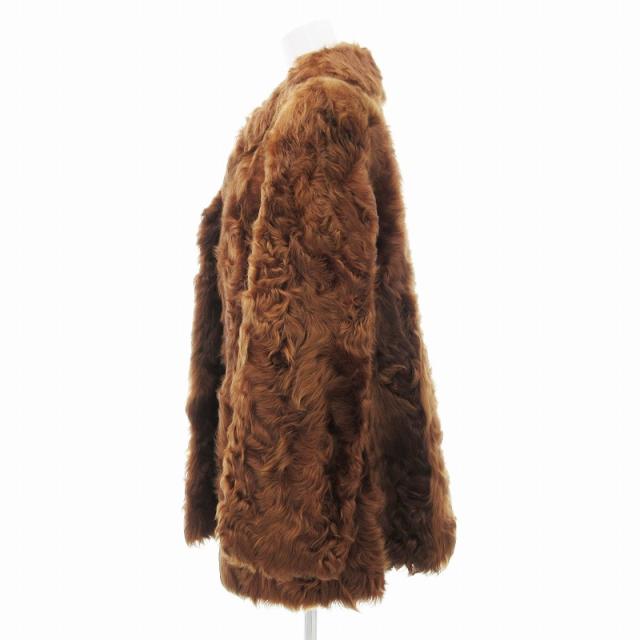 ナカムラファー デミバフミンク 本毛皮 ファーコート Mサイズ 美品 ナカムラ ファー nakamura fur ミンクファー コートF ナカムラ