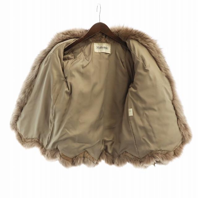 Malvoisie 毛皮コート Malvoisie 毛皮 コート ファーコート シルバーフォックス Malvoisie