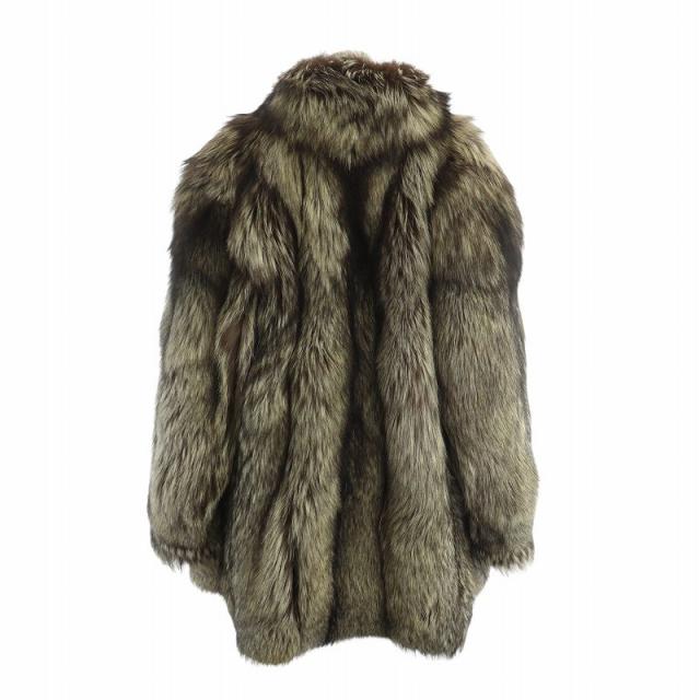 超美品】高級 金 サガフォックス モコモコ可愛い ボリューム リアル