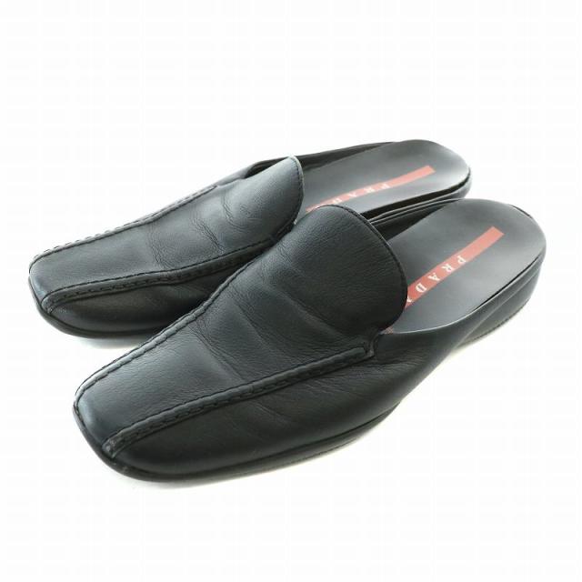 プラダスポーツ PRADA SPORT レザー シューズ スリッポン 5 1/2