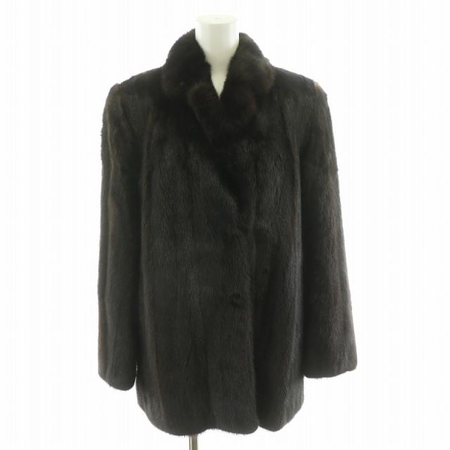 毛皮ミンクハーフコート ノーブランド ファーコート ジャケット ハーフ