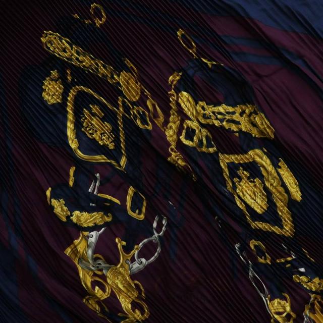 中古】エルメス HERMES カレ90 BRIDES de GALA 式典用馬勒 スカーフ 絹  