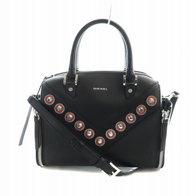 中古】ディーゼル DIESEL ハンドバッグ ショルダー 2WAY ロゴ