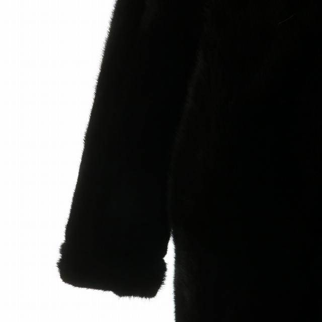 中古】ノーブランド ファーコート アウター 毛皮 ミンク ミドル 肩