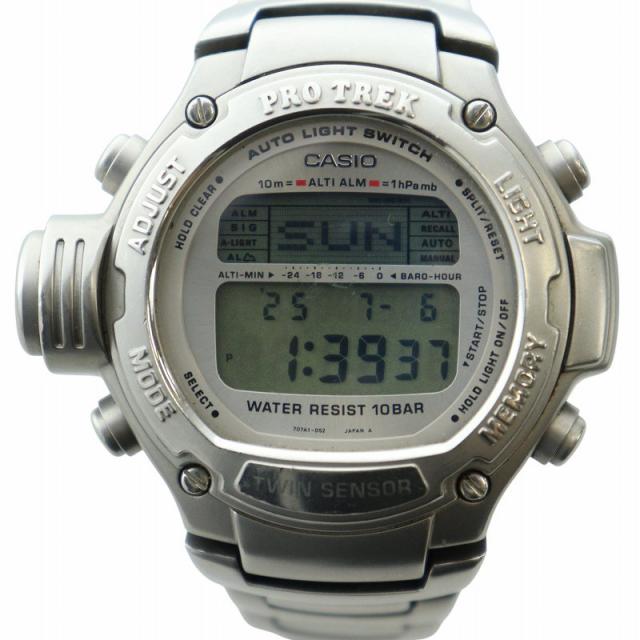 中古】カシオ CASIO プロ トレック PRO TREK 腕時計 ウォッチ クォーツ  