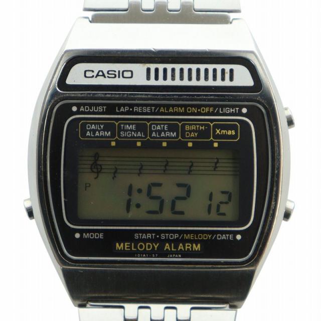 時計 CASIO MELODY ALARM H104 中古】カシオ CASIO H104 MELODY ALARM メロディー アラーム 腕時計