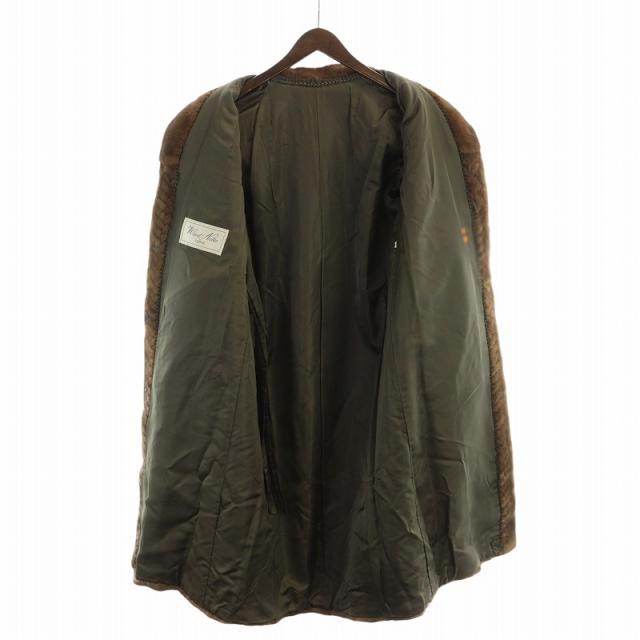 中古】オズファー OSFUR 毛皮コート ミンクファー ロング 長袖 総裏地