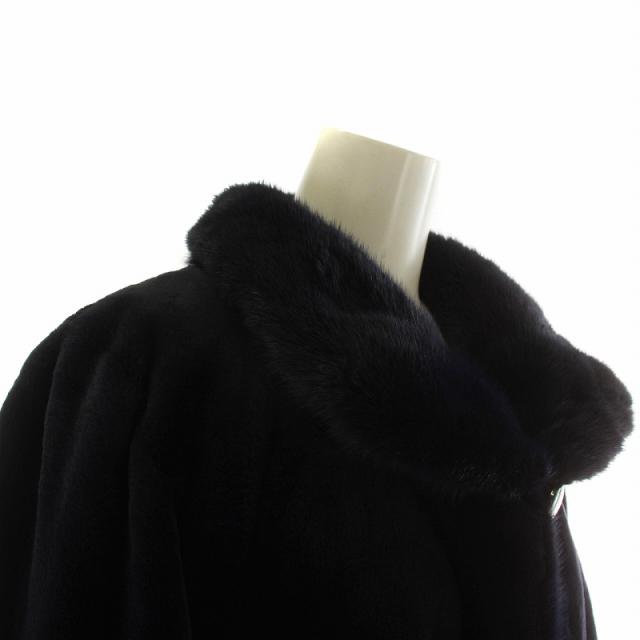 送料無料 高級毛皮 襟袖 セーブル×シェアードミンク リバーシブル ロングコート ダブルフェイス ブラウン系 フレア【003】 24h限定10%offシェアードミンク ジャケット ロシアン