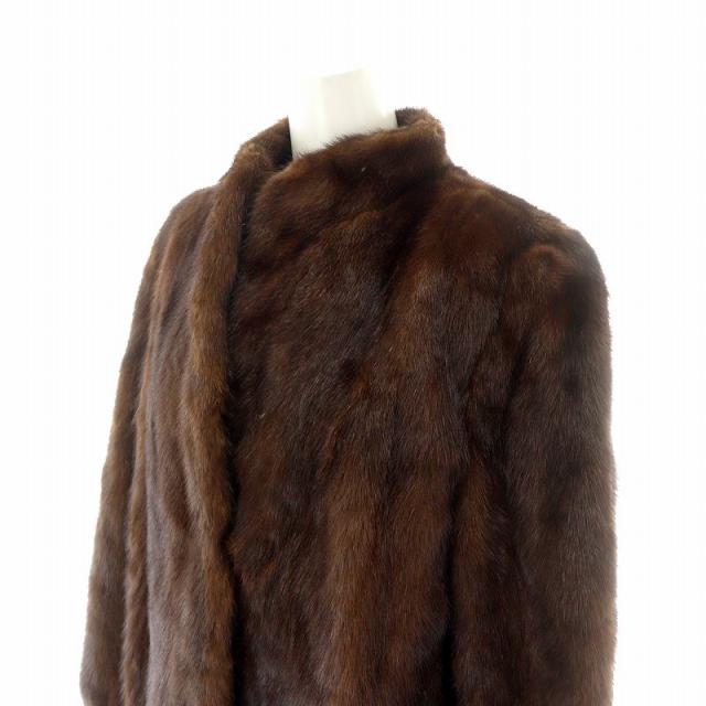 中古】サガミンク SAGA MINK 銀サガ Belle vison ファーコート