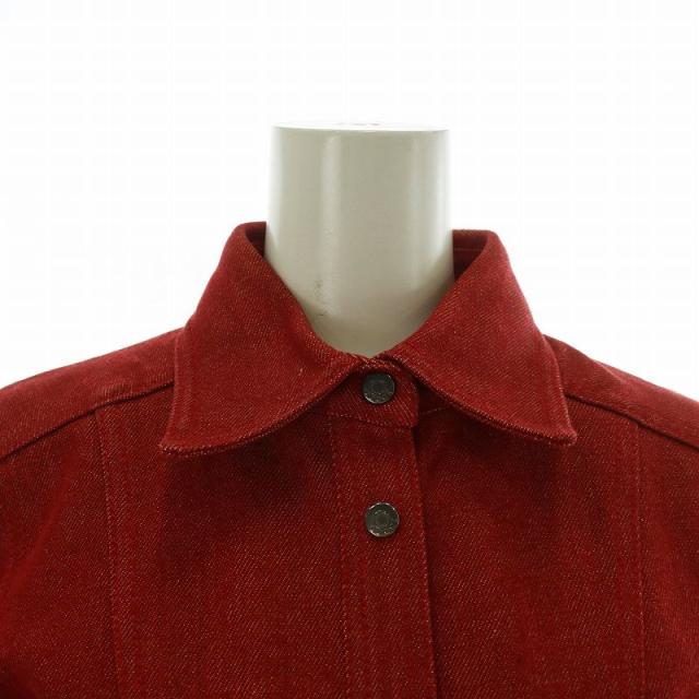 専用グッチGUCCIデニムジャケット Gジャン　赤DENIM サイズ　40 グッチGUCCIデニムジャケット Gジャン 赤DENIM サイズ 40