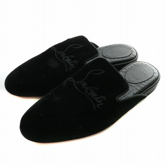 中古】クリスチャンルブタン Christian louboutin フラット 中古】クリスチャンルブタン Christian louboutin フラット