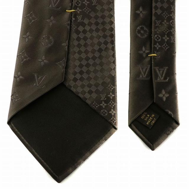 LOUIS VUITTON 【ルイヴィトン】ネクタイ モノグラム ダミエ ネクタイ