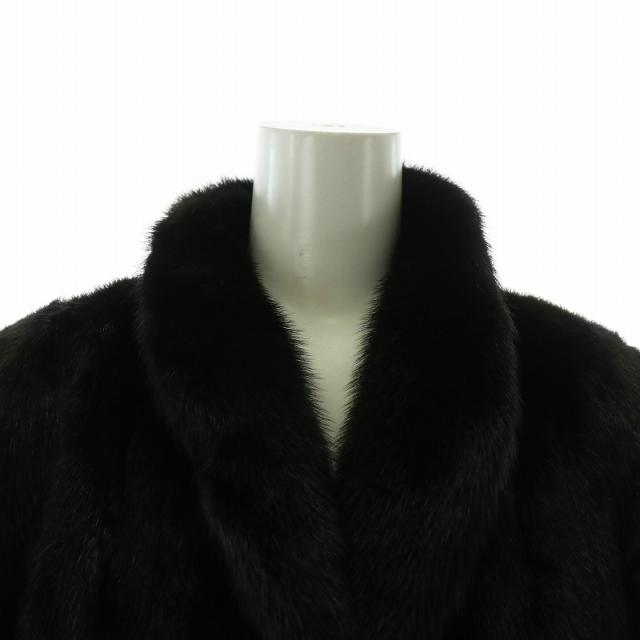 SAGA MINK サガミンク Belle Vison ミンク ファーコート 中古】サガミンク SAGA MINK 銀サガ Belle vison ファーコート