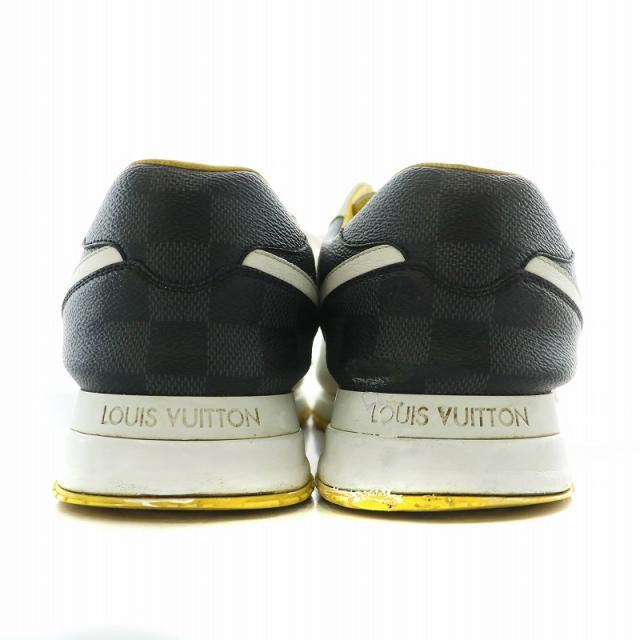 美品　ルイヴィトン　ダミエ　ランアウェイ　スニーカー　louis vuitton LOUIS VUITTON ルイヴィトン ランアウェイ スニーカー