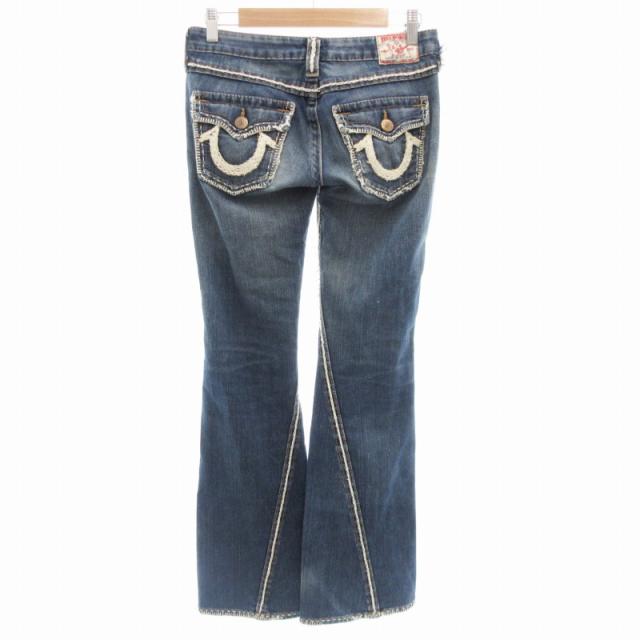希少00s TRUE RELIGION JOEY フレアデニム 30/33 G103456173 - パンツ