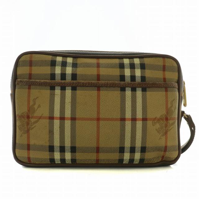 Burberry クラッチバッグ ポーチ セカンドバック ノバチェック柄