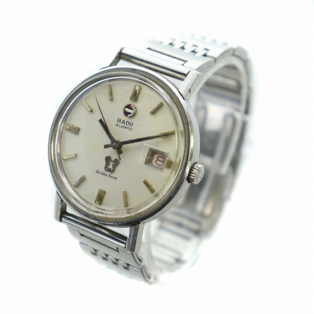 ラドー ゴールデンホース シルバー文字盤 クォーツ 中古品 Yahoo!オークション -「ラドー ゴールデンホース クォーツ」の落札相場