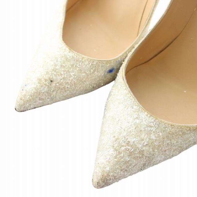 中古】クリスチャンルブタン Christian louboutin パンプス ラメ