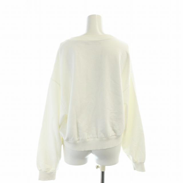 【中古】ドルチェ&ガッバーナ ドルガバ DOLCE&GABBANA スウェット トレーナー 長袖 ハート プリント スウェット・プルオーバー