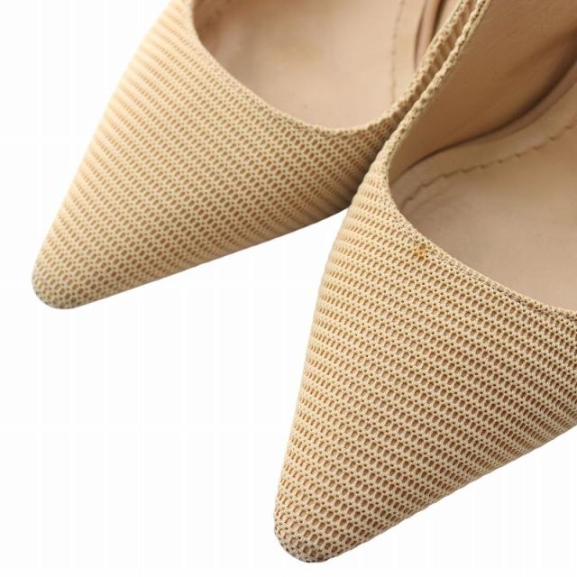 J'ADIOR ベージュ ポインテッドトゥヒール Christian Dior J´ADIOR パンプス スリングバック メッシュ