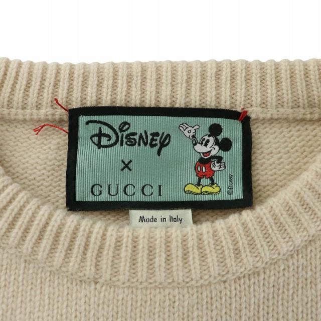 ✨希少✨　GUCCI ディズニー ニットセーター　サイズL GUCCI (グッチ) ×Disney Mickey Mouse Pattern Crewneck Knitted
