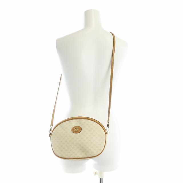 中古】グッチ GUCCI ショルダーバッグ 斜めがけ ロゴ PVC GGスプリーム